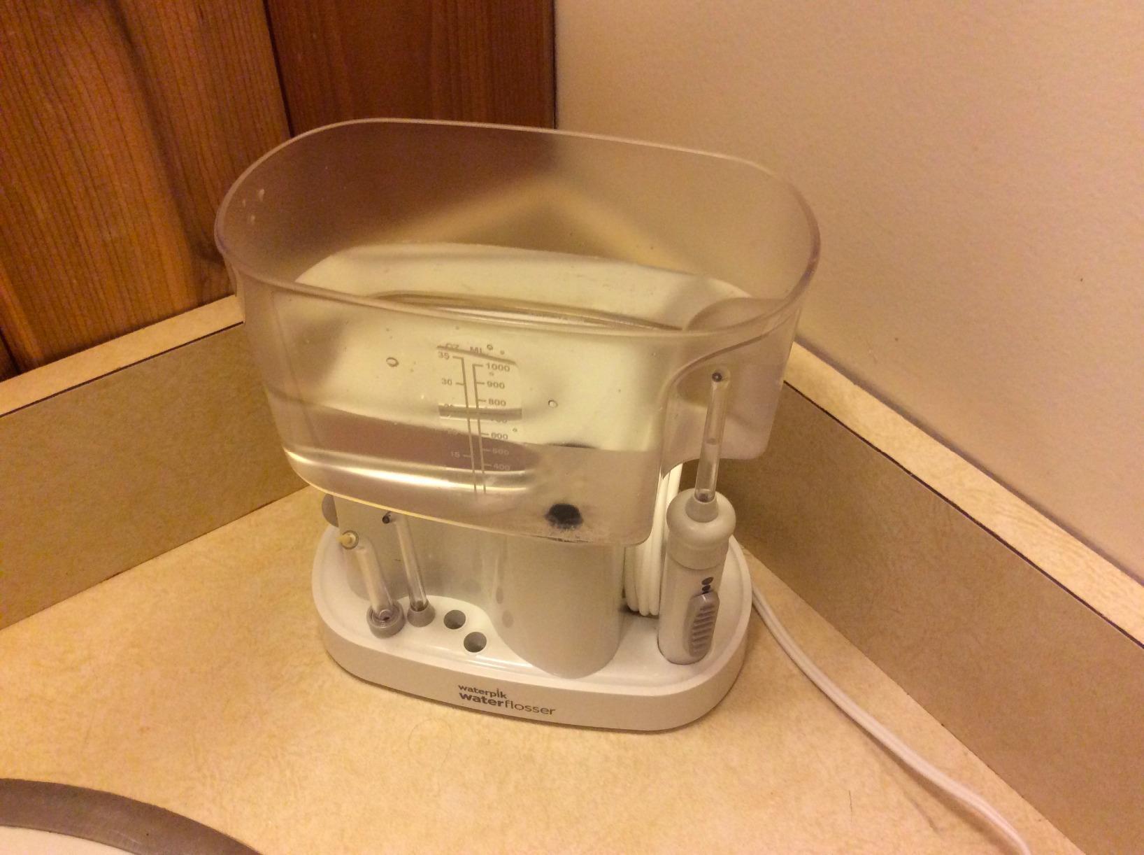 Waterpik Classic Professional Water Flosser, Electric Power With 6 Settings, 3 Flossing Tips, ADA Accepted, White WP-72 customer photo 1