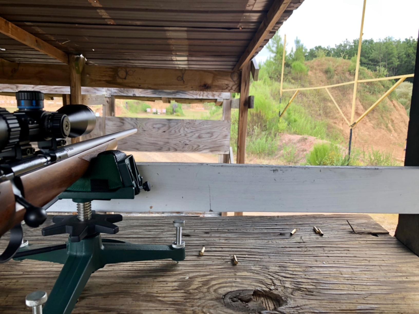 Caldwell The Rock Front Shooting Rest with Adjustable Elevation, Recoil Reducing, Interchangeable Feet, for Range, Hunting, Shooting customer photo 2