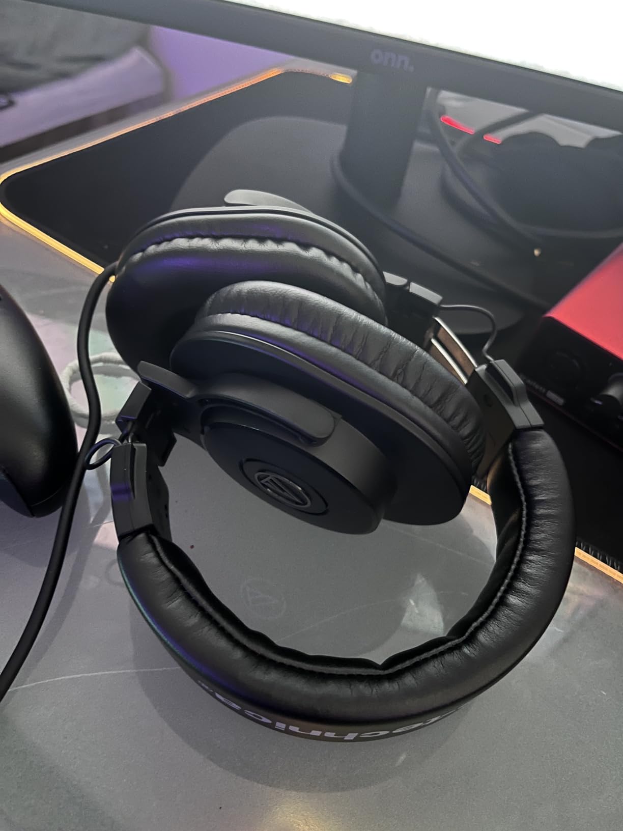 Audio-Technica ATH-M30x Professional Studio Monitor Headphones customer photo 1