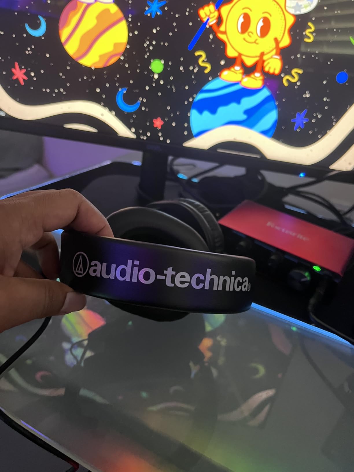 Audio-Technica ATH-M30x Professional Studio Monitor Headphones customer photo 2