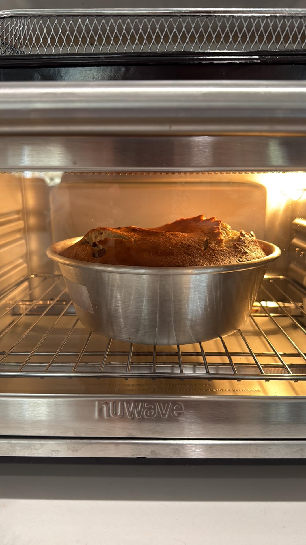 Nuwave Bravo Air Fryer Toaster Smart Oven, 12-in-1 Countertop Convection, 30-QT XL Capacity, 50°-500°F Temperature Controls customer photo 2