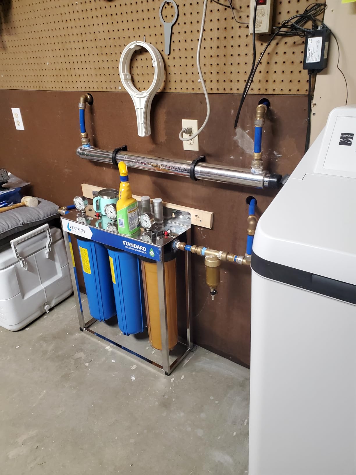 Kenmore 420 Water Softener System - 40,000 Grain Capacity with Salt Saving Technology - Whole Home Hard Water & Iron Reduction - Compact, Easy Install customer photo 2