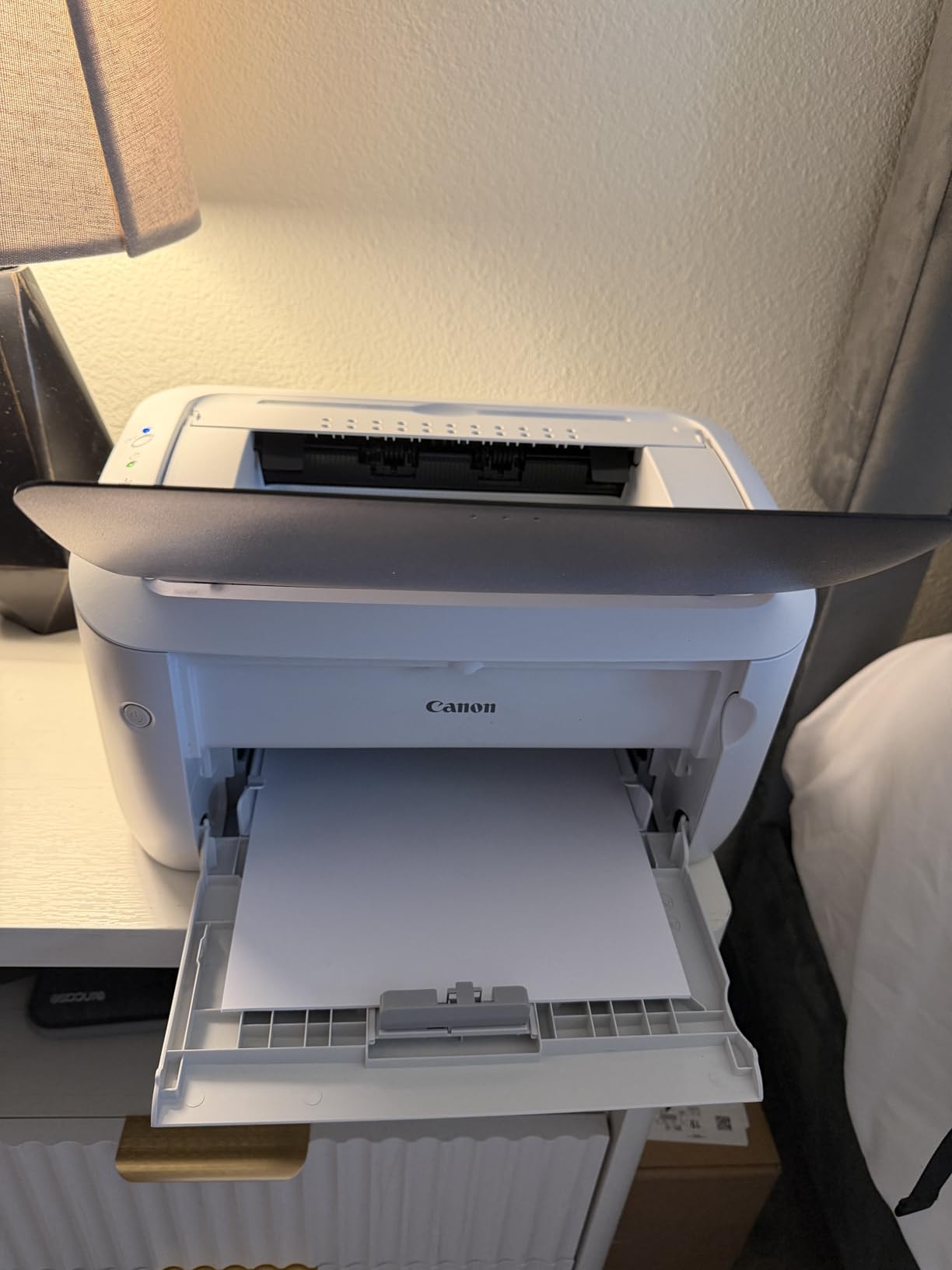 Canon imageCLASS LBP6030w - Monochrome, Wireless Compact Wireless Laser Printer, 1 Year Limited Warranty, 19 PPM, White customer photo 1