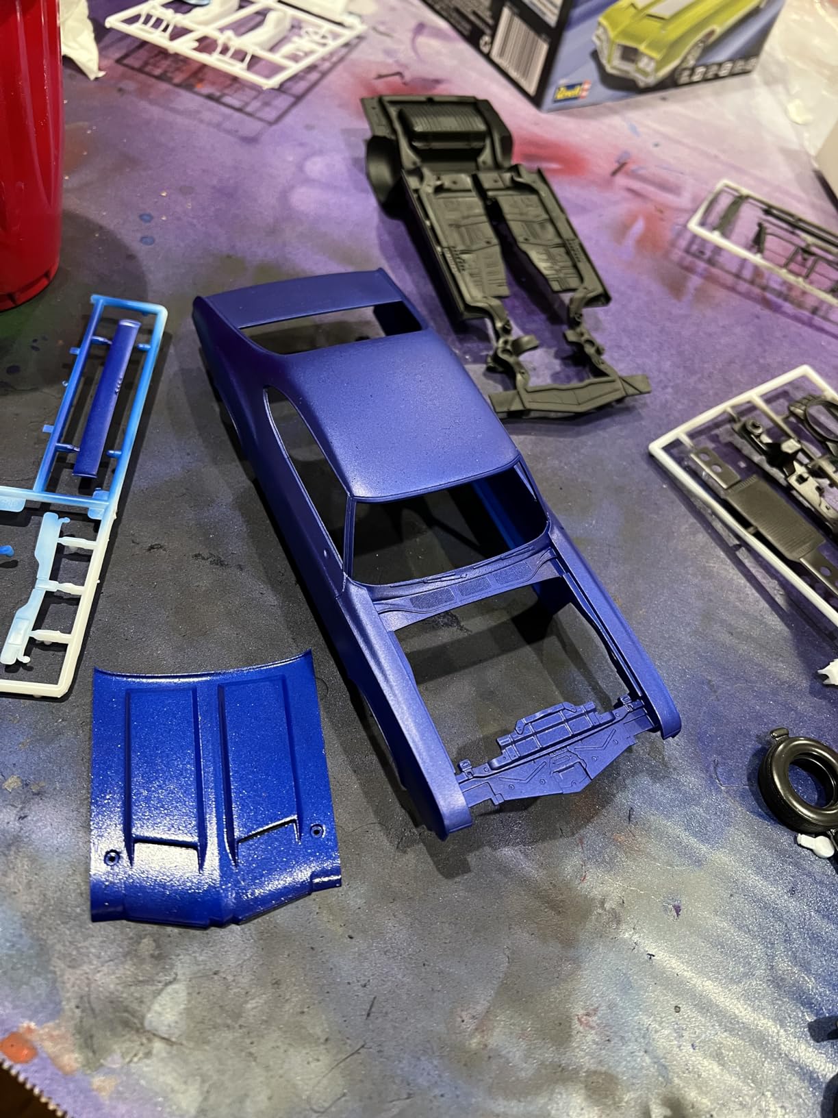 TIMBERTECH Airbrush Kit with Compressor, Multi-purpose Airbrush Compressor Set, Dual Action Gravity Feed Airbrush with Air Hose for Hobby, Body Tattoo, Model Painting, Automotive Graphic, Make-up customer photo 2