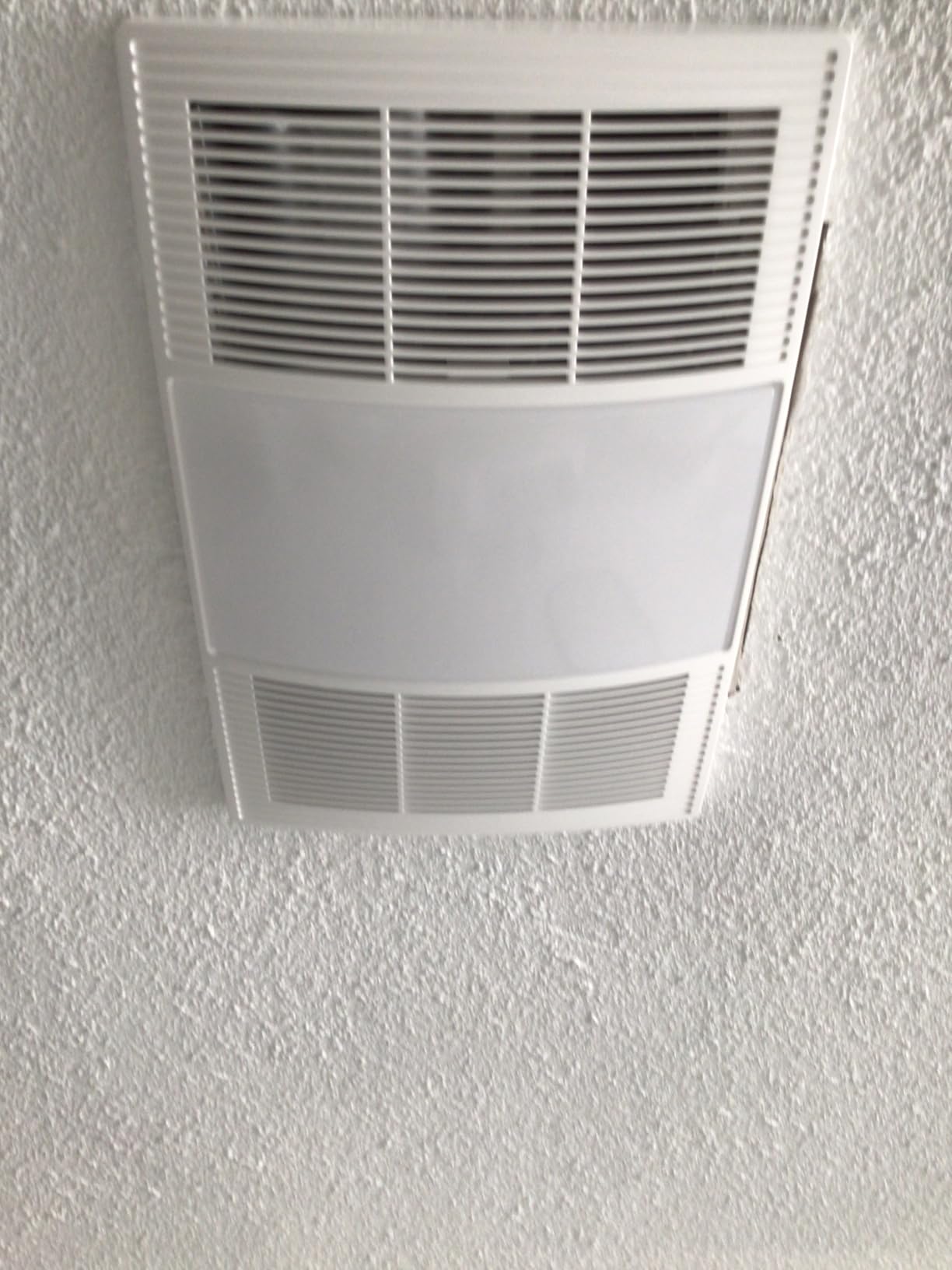 Broan-NuTone BHFLED110 PowerHeat Bathroom Exhaust Fan, Heater, and LED Light Combination, 110 CFM customer photo 1