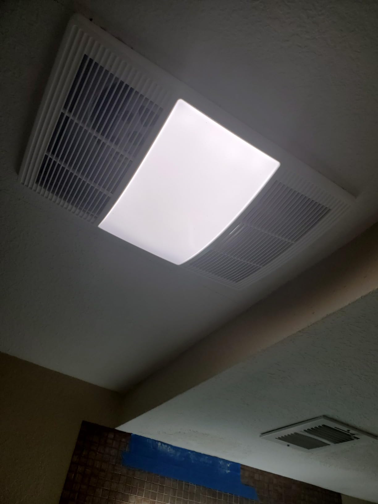 Broan-NuTone BHFLED110 PowerHeat Bathroom Exhaust Fan, Heater, and LED Light Combination, 110 CFM customer photo 2
