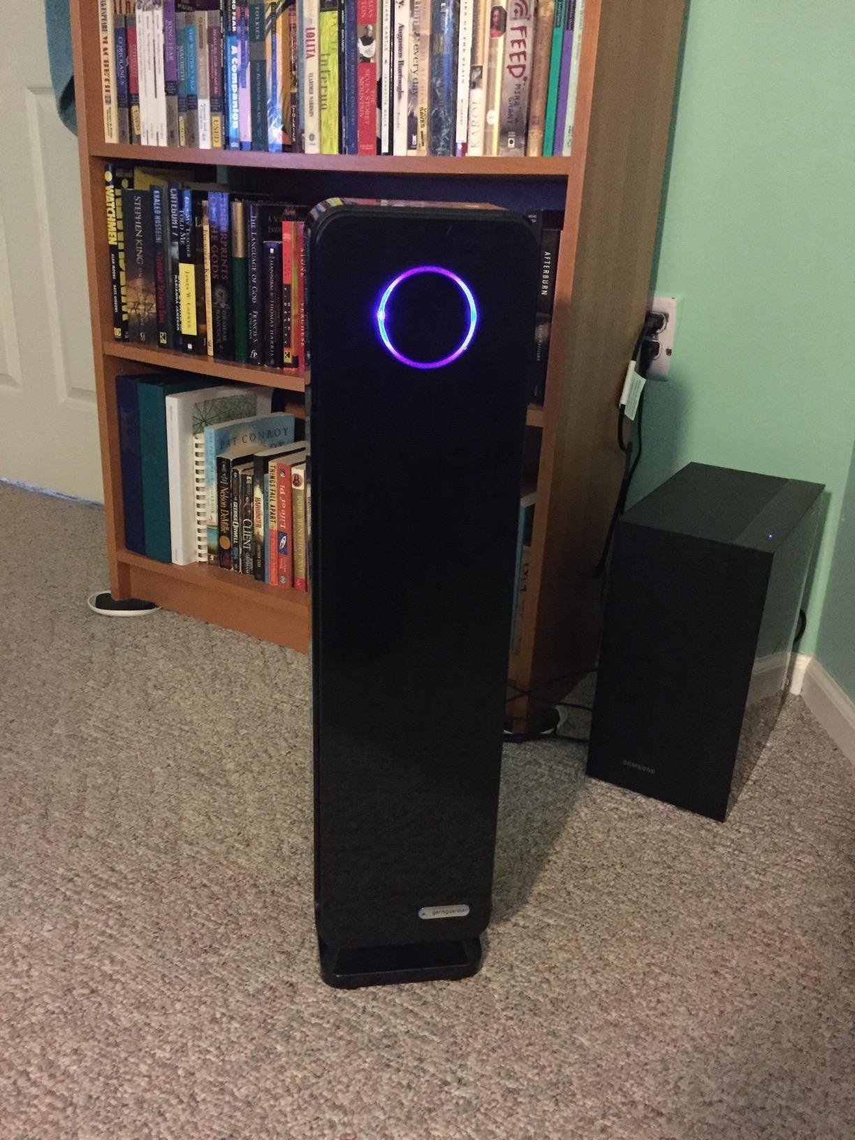 GermGuardian Air Purifier for Home with HEPA Pure Filter, for Wildfire Smoke, Pet Dander, Pollen, Odors, Large Rooms Up To 870 Sq. Ft., Removes 99.97% Pollutants, UV-C Light, 28