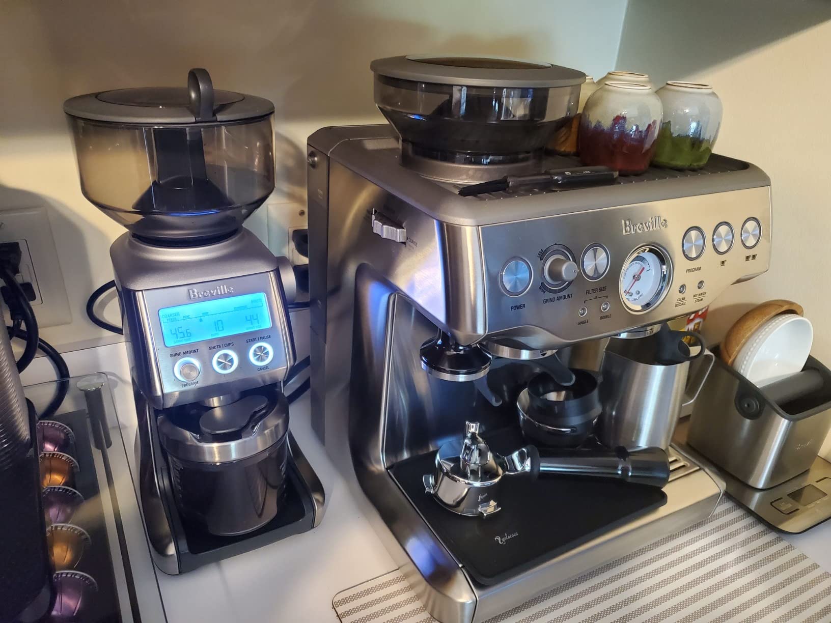 Breville BCG820BSS Smart Grinder Pro for Coffee and Espresso, Brushed Stainless Steel customer photo 1