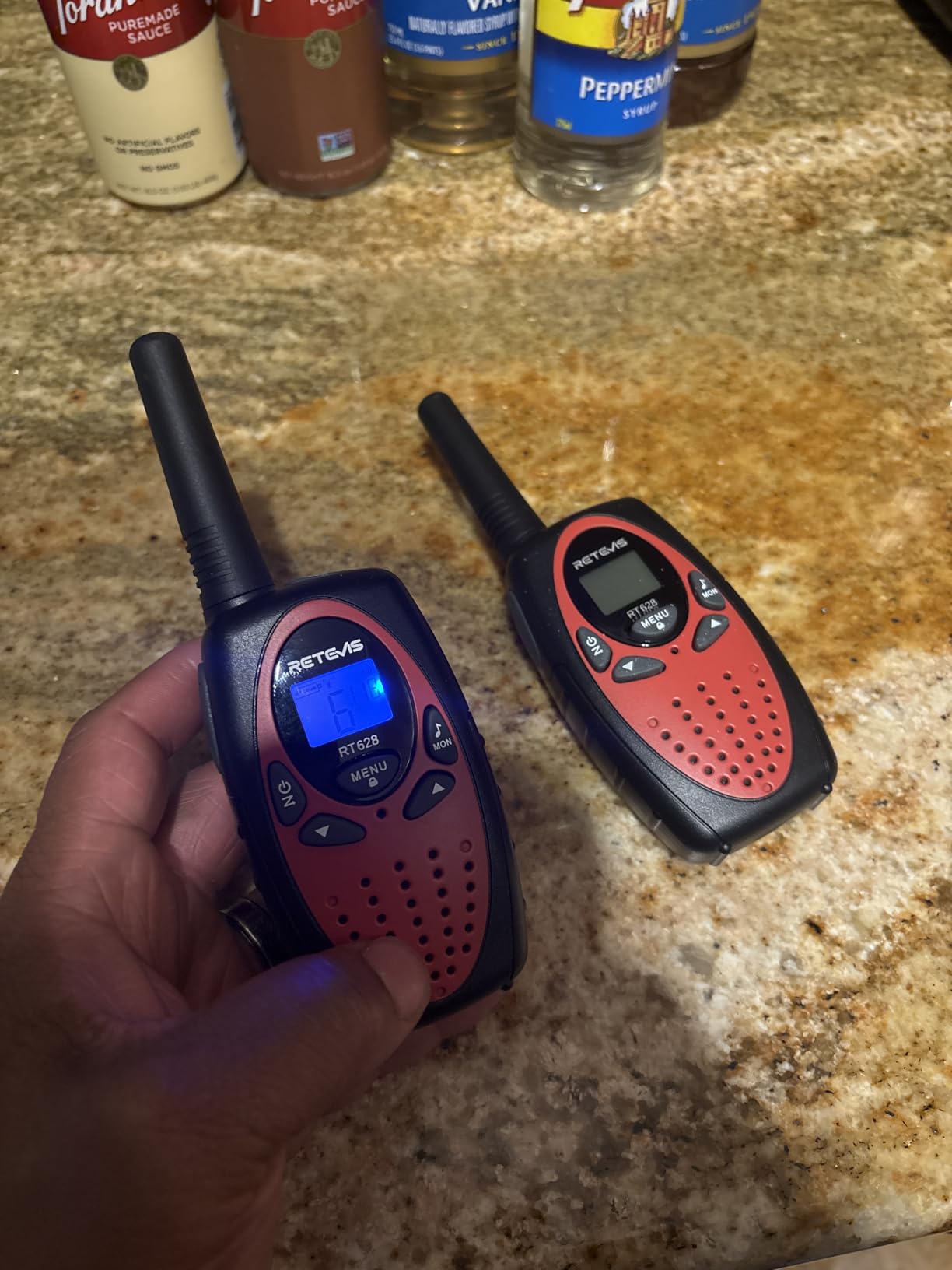 Retevis RT628 Walkie Talkies for Kids, Toys Gifts for 6-12 Years Old Boys Girls, Long Range 2 Way Radio 22CH VOX, Birthday Gift, Family Walkie Talkie for Camping Hiking Indoor Outdoor customer photo 1