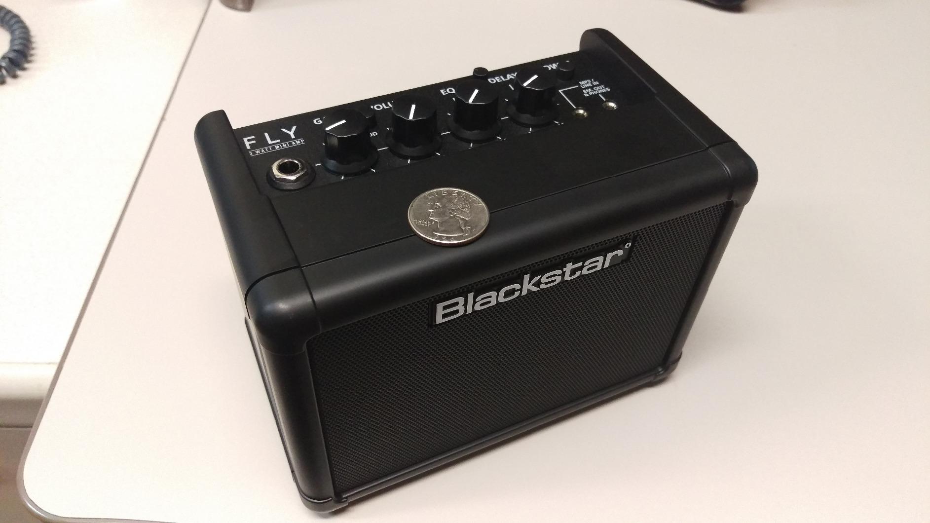 Blackstar Fly 3-3-watt 1x3 inch Compact Mini Guitar Amplifier w/ 2 Channels and Patented ISF customer photo 1