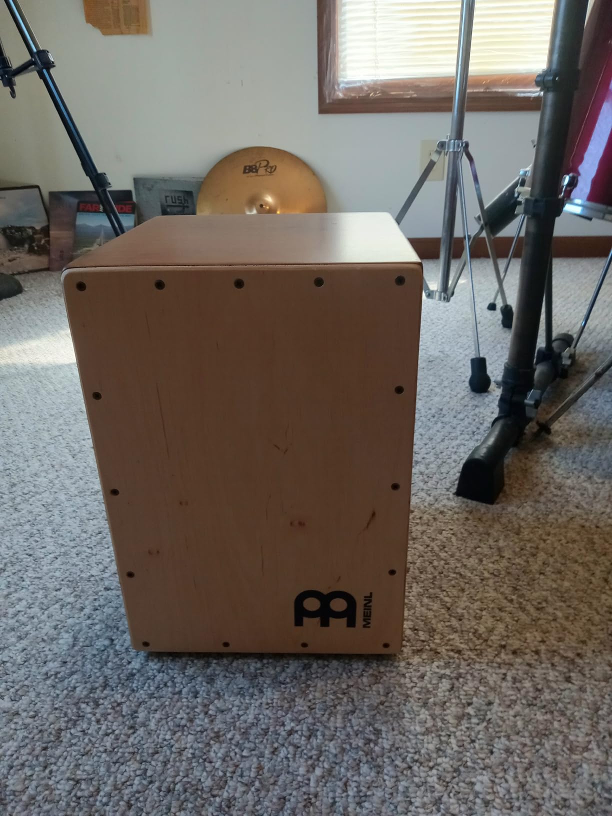 Jam Cajon Box Drum with Snare and Bass Tone for Acoustic Music - MADE IN EUROPE - Baltic Birch Wood, Play with Your Hands, 2-YEAR WARRANTY customer photo 1
