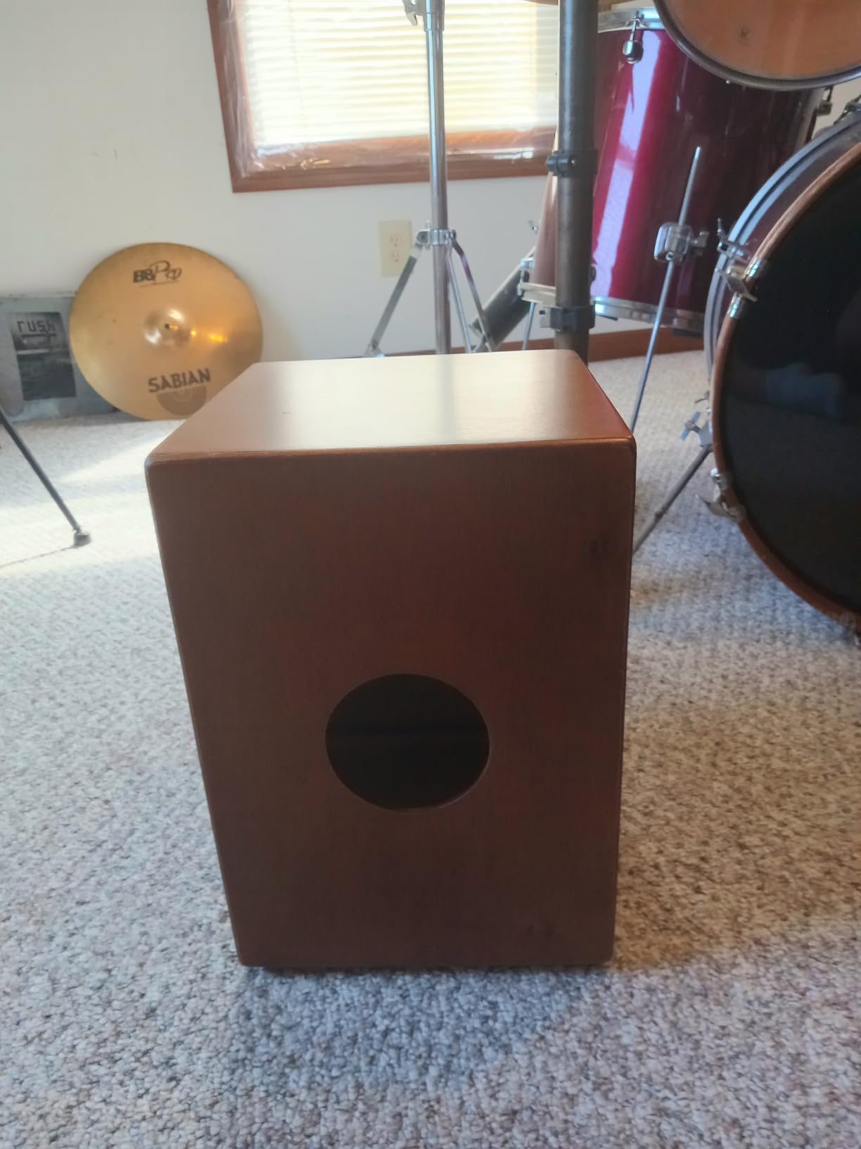 Jam Cajon Box Drum with Snare and Bass Tone for Acoustic Music - MADE IN EUROPE - Baltic Birch Wood, Play with Your Hands, 2-YEAR WARRANTY customer photo 2