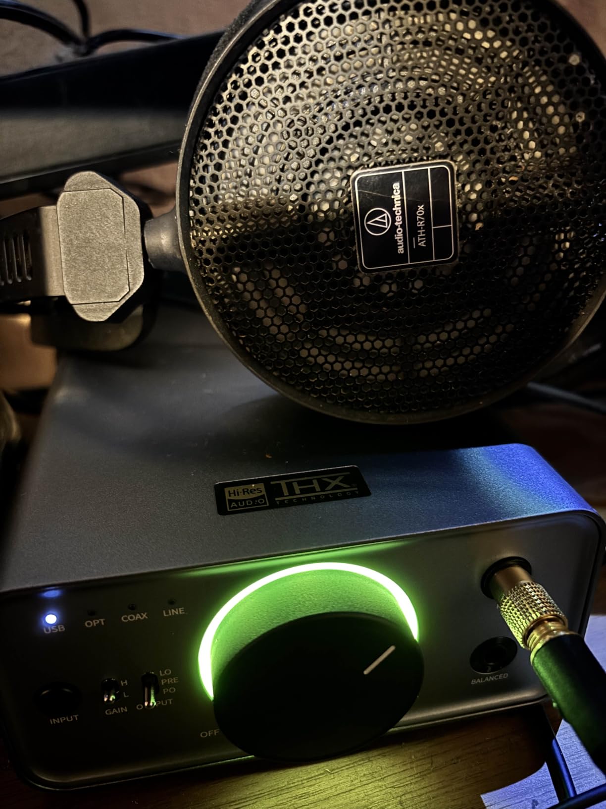 Audio-Technica ATH-R70x Professional Open-Back Reference Headphones, Black customer photo 1