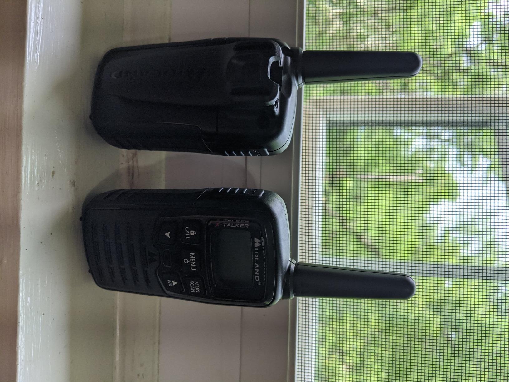Midland T10 X-TALKER Two-Way Radios - 22 Channels - Long Range Walkie-Talkies, 38 Privacy Codes - Best Family Camping Radio - 2 Pack customer photo 1