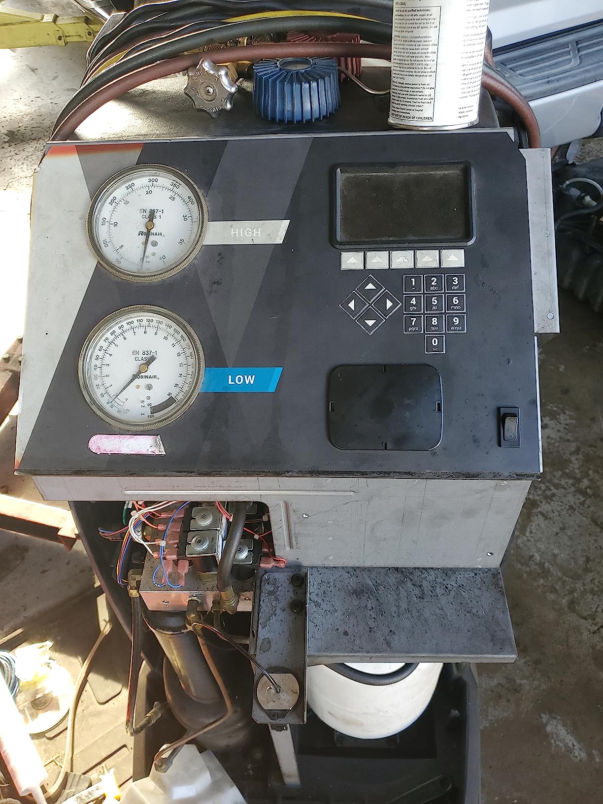 Robinair 34788NI Premier R-134A Refrigerant Recovery, Recycling, and Recharging Machine for Standard (Non-Hybrid) Automotive A/C Systems customer photo 9