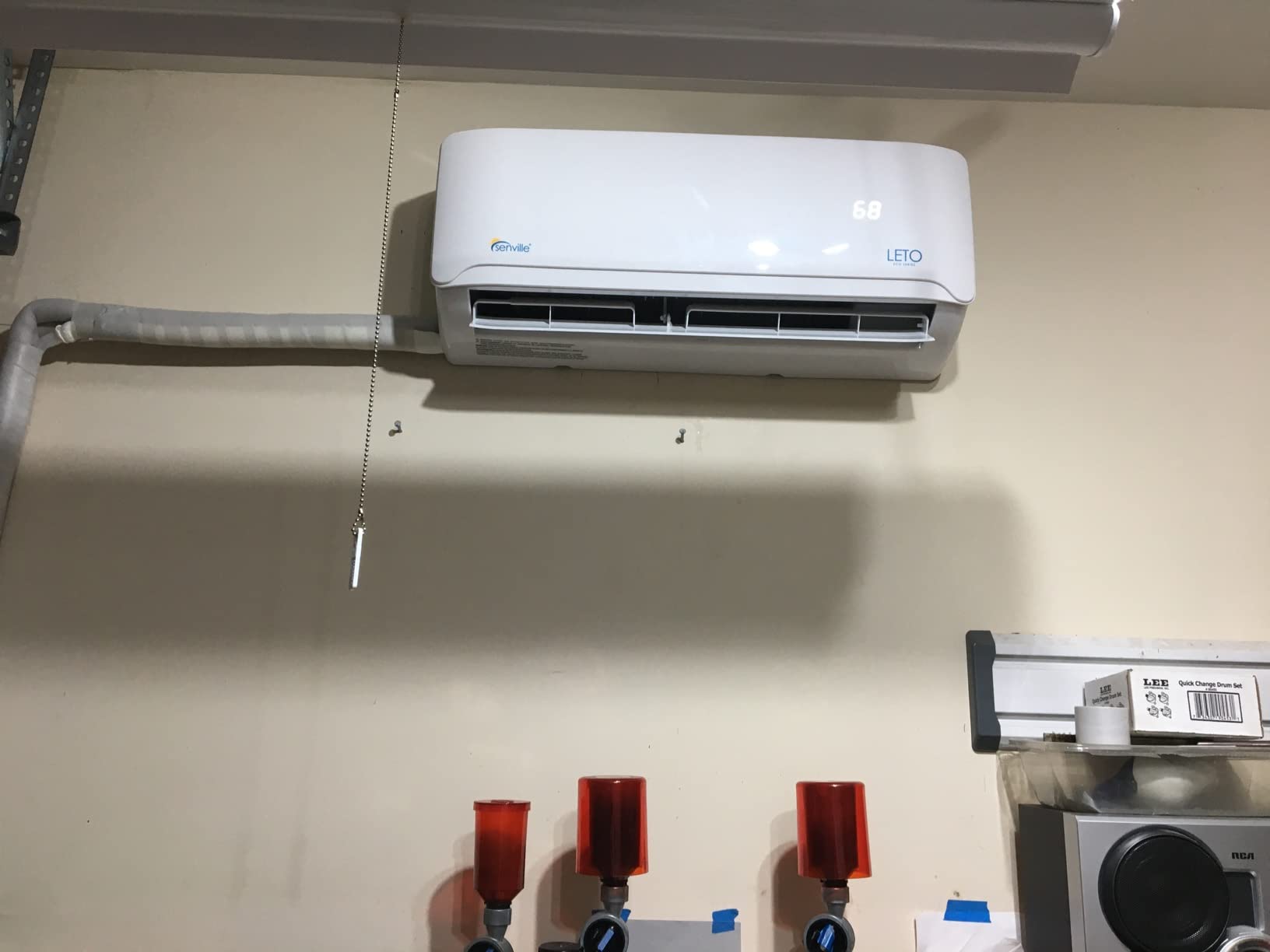 Senville LETO Series Mini Split Air Conditioner Heat Pump, 9000 BTU 110/120V, Inverter, Works with Alexa, SEER2 21.5, White customer photo 2