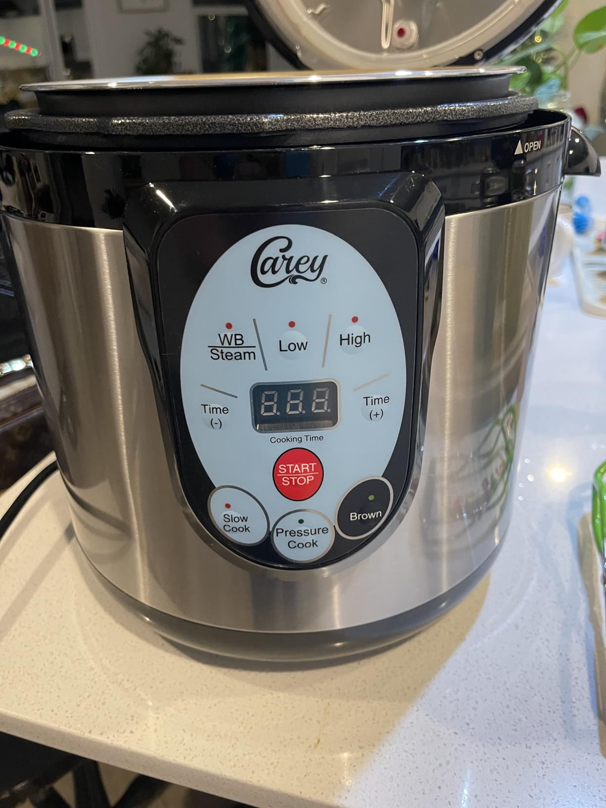 CAREY DPC-9SS Smart Electric Pressure Cooker and Canner, Stainless Steel, 9.5 Qt customer photo 2