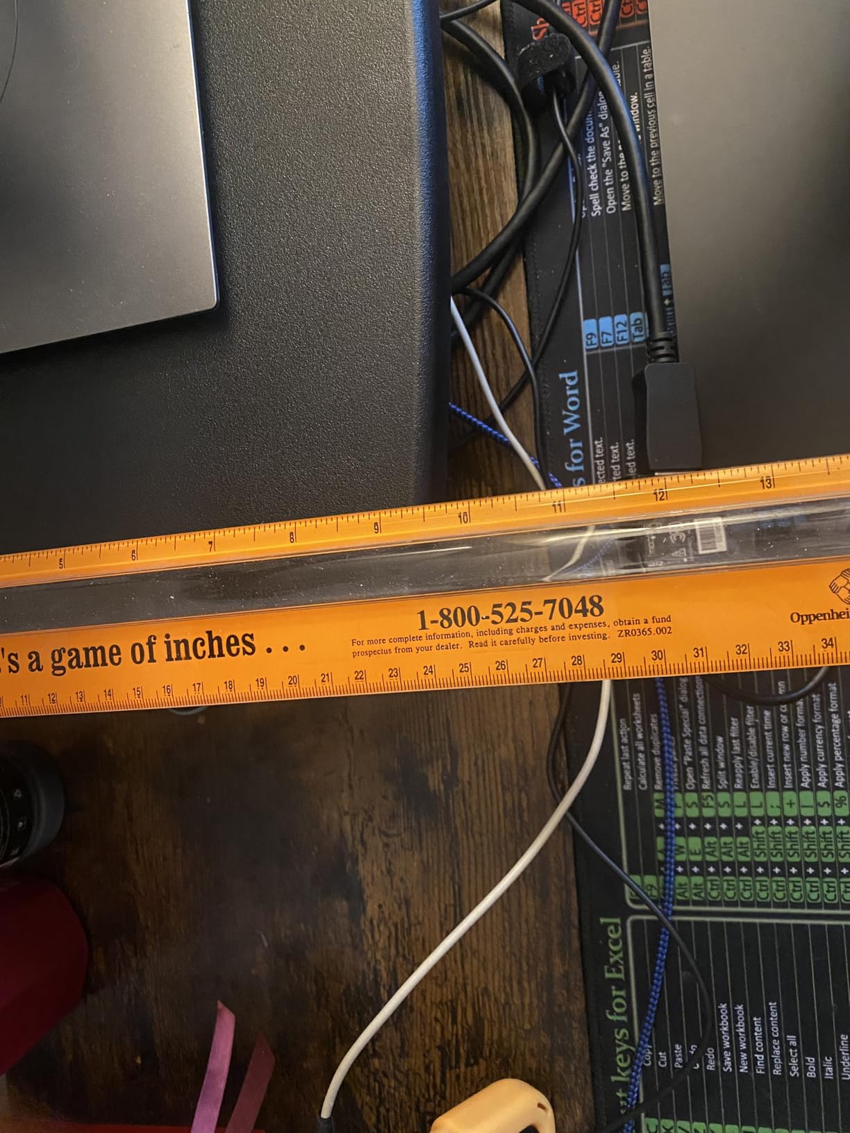 Amazon Basics Height Adjustable Monitor Stand Riser with Storage Organizer, Multifunctional Desk Accessories for Reduced Neck Strain - Fits Monitors, Laptops Up to 22lbs, Black customer photo 2