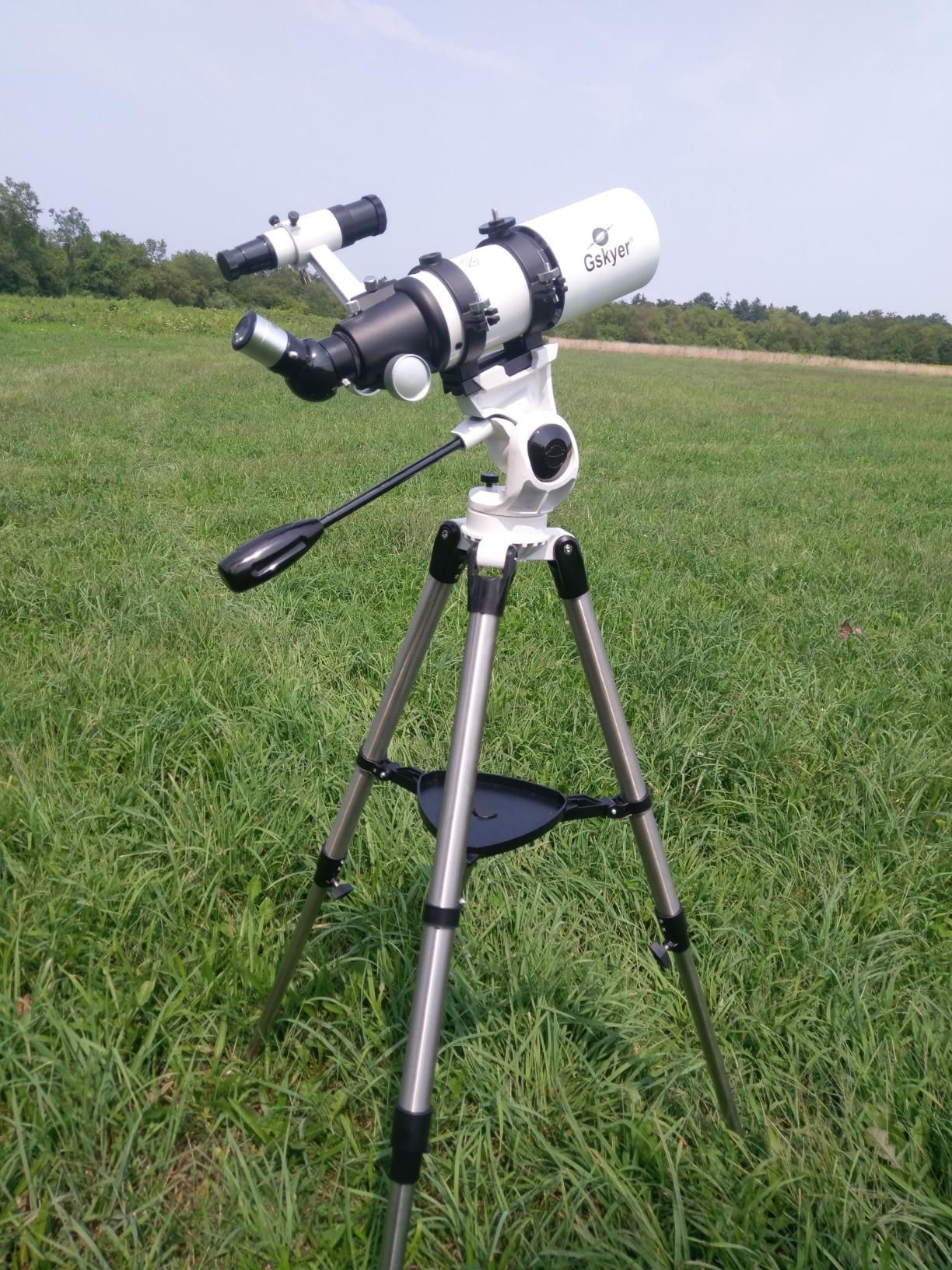 Gskyer Telescope, Telescopes for Adults, 80mm AZ Space Astronomical Refractor Telescope Kids, Adults Astronomy, German Technology Scope customer photo 1