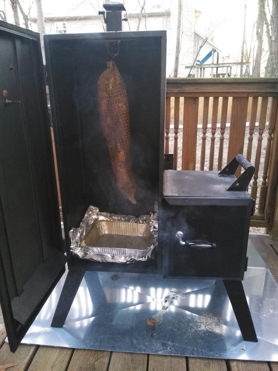 Dyna-Glo DGO1890BDC-D Wide Body Vertical Offset Charcoal Smoker, Black customer photo 2