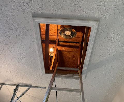 iLiving ILG8G14-12T Automatic Gable Mount Attic Ventilator Fan with Adjustable Thermostat, 2339 CFM customer photo 1