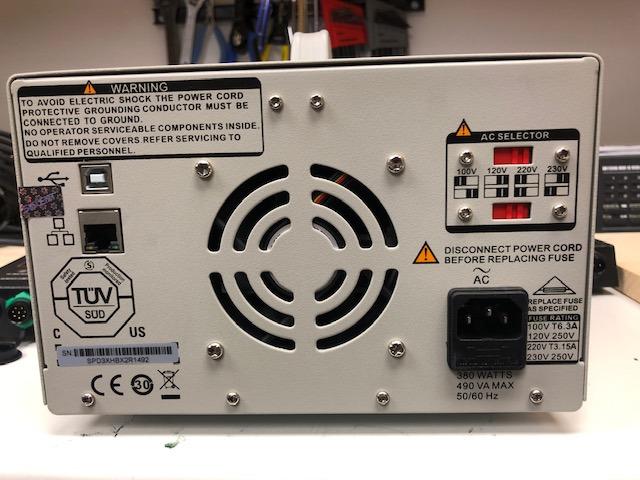 Siglent Technologies SPD3303X-E Triple Output Power Supply customer photo 1