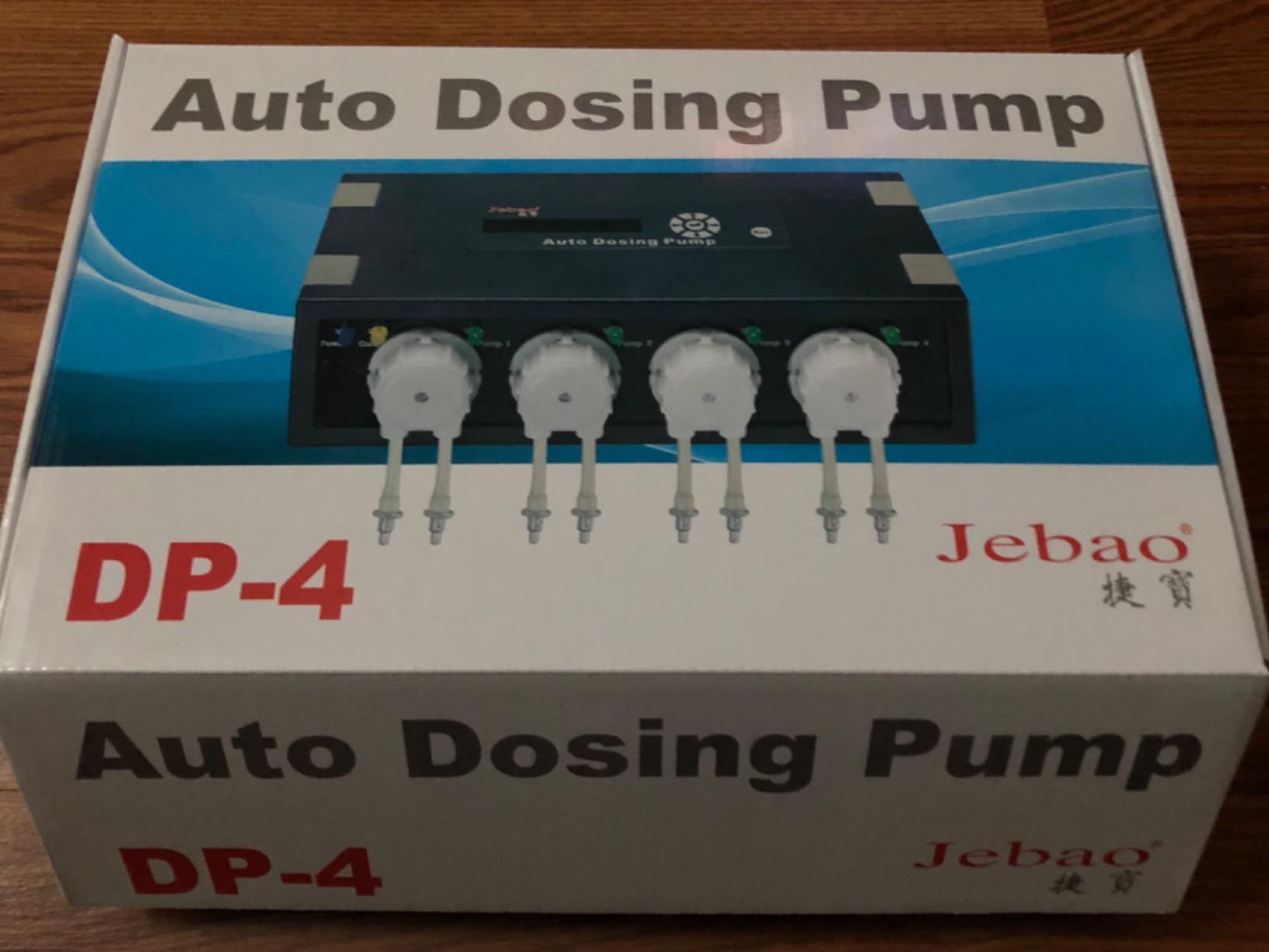 Jebao Programmable Auto Dosing Pump DP-4, Black customer photo 1