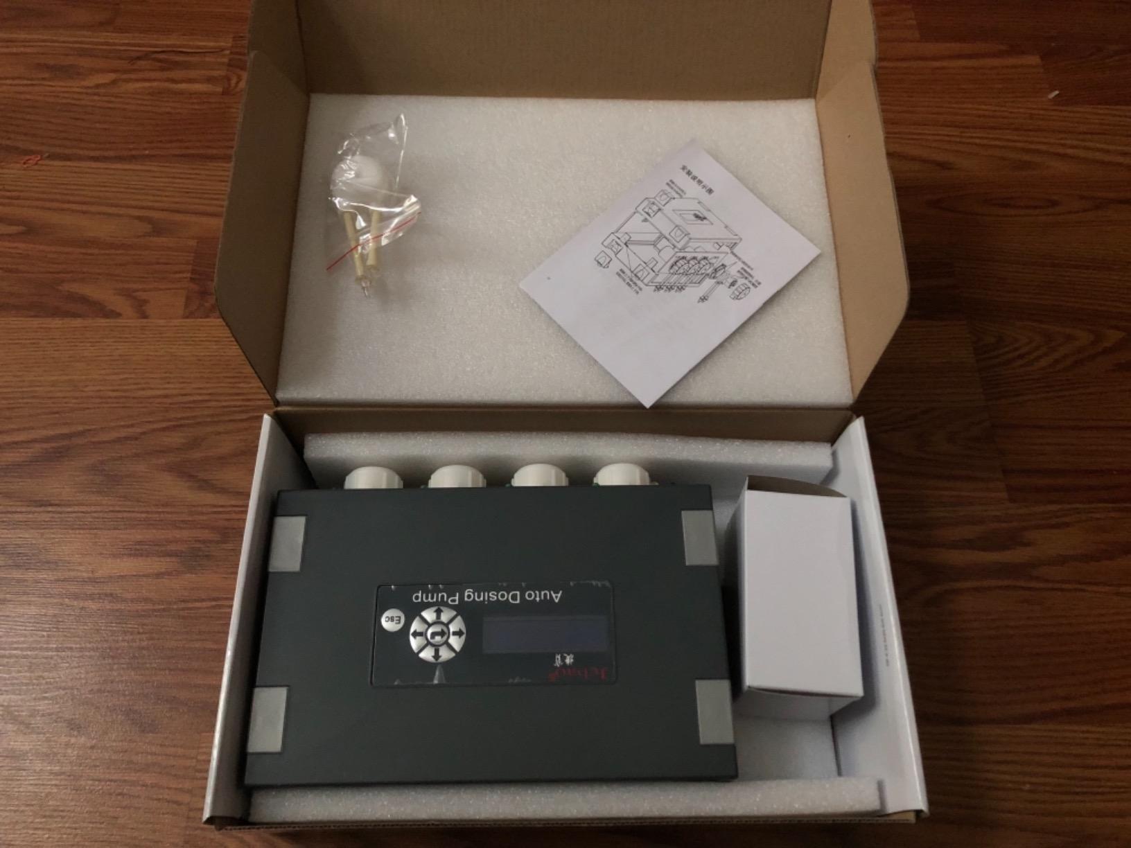 Jebao Programmable Auto Dosing Pump DP-4, Black customer photo 2