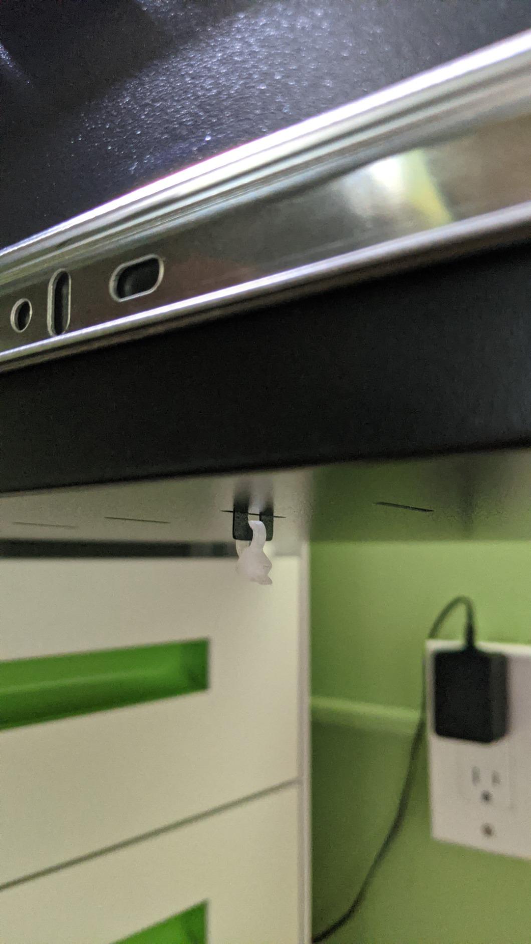 Laura Davidson Furniture Stockpile 3 Drawer File Cabinet with Lock - Under Office Desk Metal Filing Cabinet, Legal/Letter File Folders, Wheels and Stationary Feet, Pre-Assembled, White customer photo 1