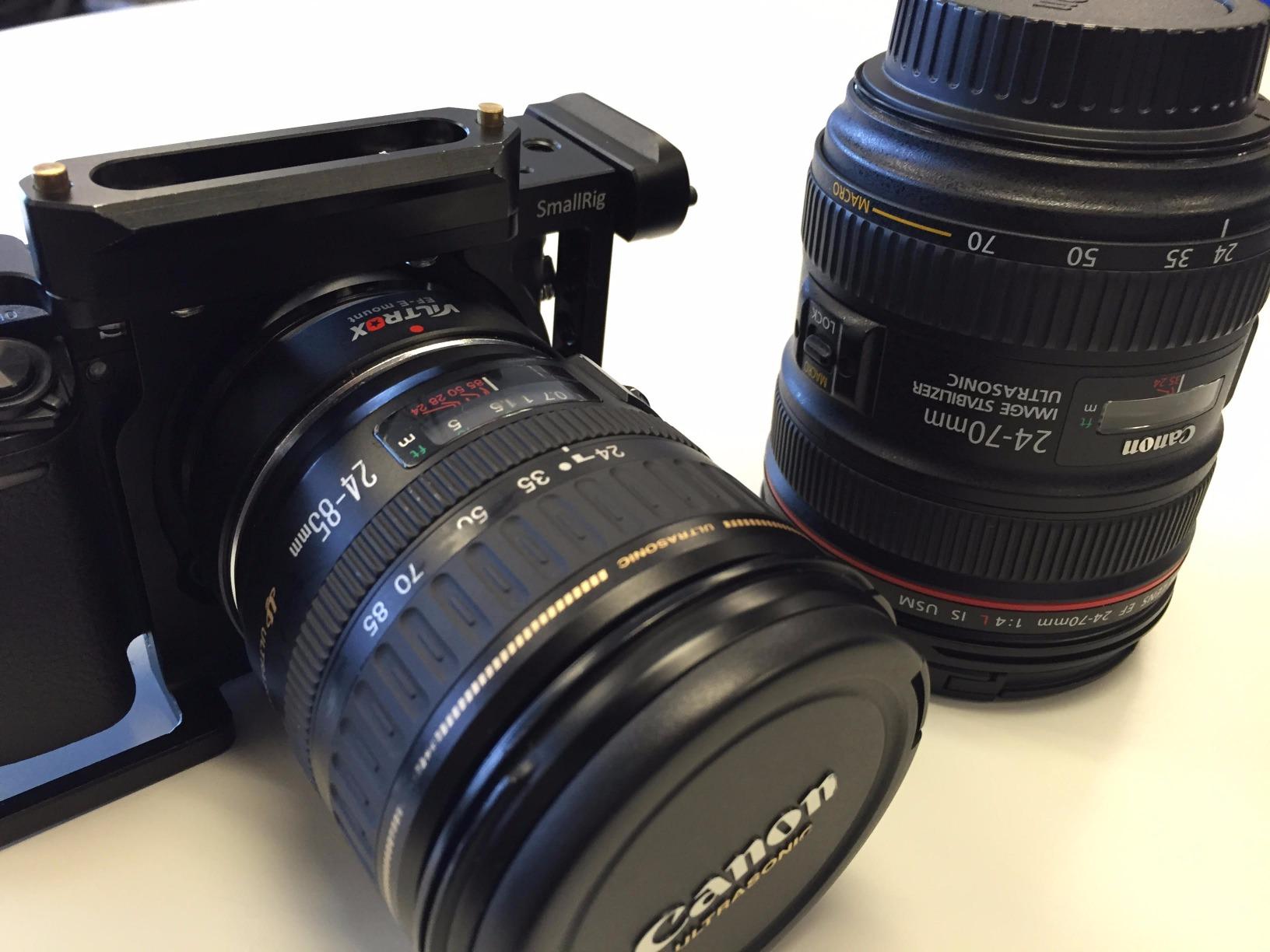 VILTROX EF-E II 0.71x Auto Focus Reducer Speed Booster Adapter for Canon EF to Sony E-Mount Camera customer photo 1