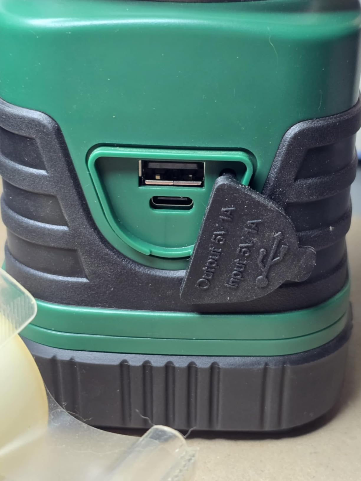 Lighting EVER 1000LM LED Camping Lantern Rechargeable, 4400mAh Power Bank, Camping Essential with 4 Light Modes, IP44 Waterproof Lantern Flashlight for Hurricane Emergency, Hiking, USB Cable Included customer photo 2