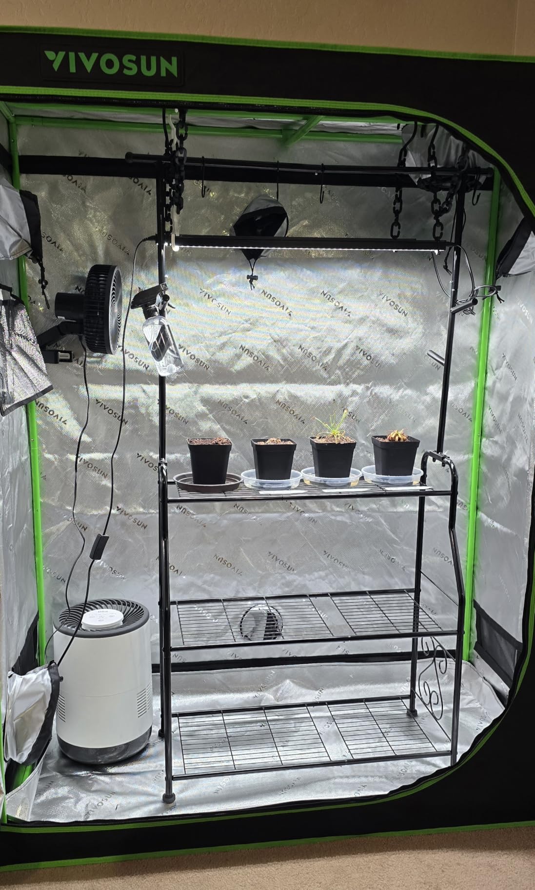 VIVOSUN S448 4x4 Grow Tent - 48
