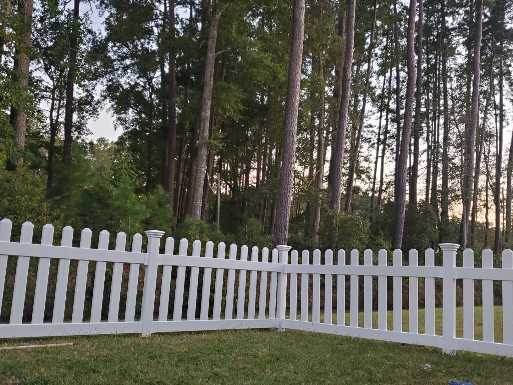 3ft H x 6ft W (1 Panel + 1 Post) No Dig WamBam Newport Fence Kit, White Vinyl Picket Fences, Easy Install Outdoor Fencing for Backyard or Patio, DIY Decorative Border, ZP19002 customer photo 2
