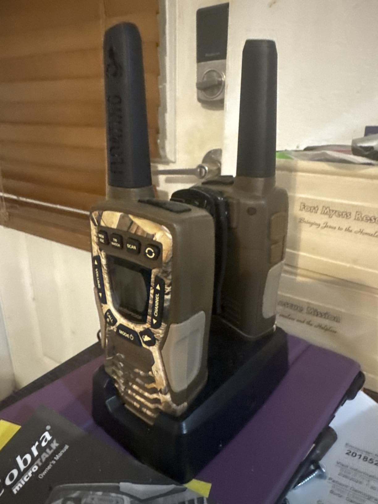 Cobra ACXT1035R FLT Floating Walkie Talkies - Waterproof, Rechargeable, Long Range up to 37-Mile Two Way Radio with NOAA Weather Alert & VOX, (2 Pack) customer photo 1