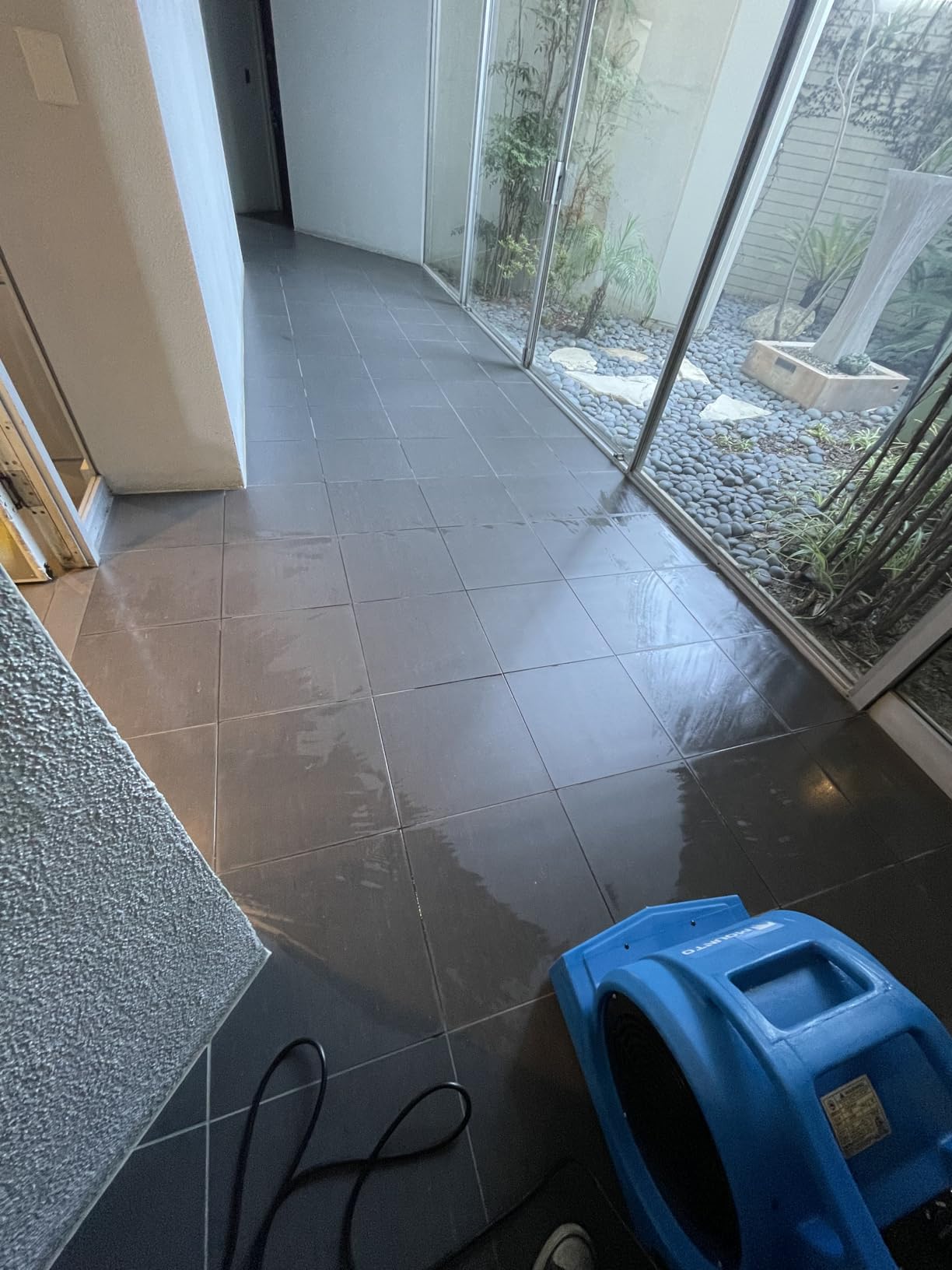 MOUNTO 3-Speed 1Hp 4000 Plus CFM Monster Air Mover Floor Carpet Dryers with Handle Wheelkit (Blue) customer photo 2