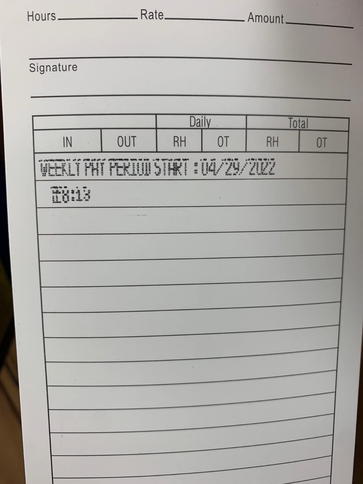 Allied Time USA Calculating AT-4500 Sets up in Minutes - totals Regular and Overtime Hours Worked customer photo 2