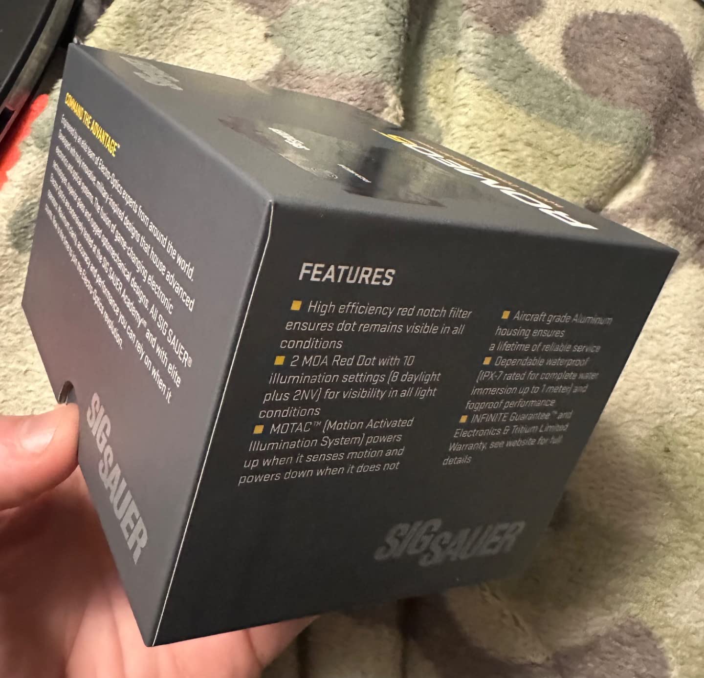 SIG SAUER Romeo5 1X20mm Tactical Hunting Shooting Durable Waterproof Fogproof Illuminated 2 MOA Red Dot Reticle Gun Sight | Picatinny Mount Included customer photo 2