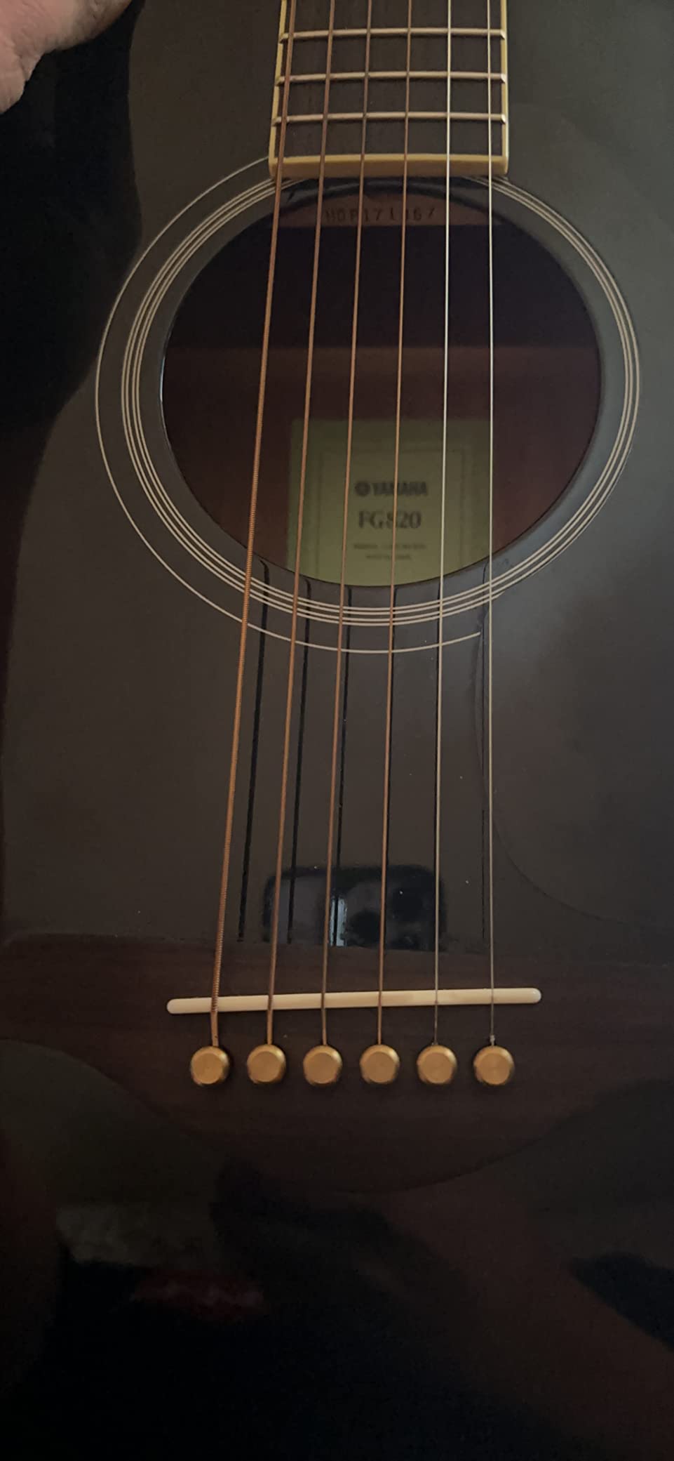 Yamaha FS820 Small Body Solid Top Acoustic Guitar, Natural, Concert customer photo 1