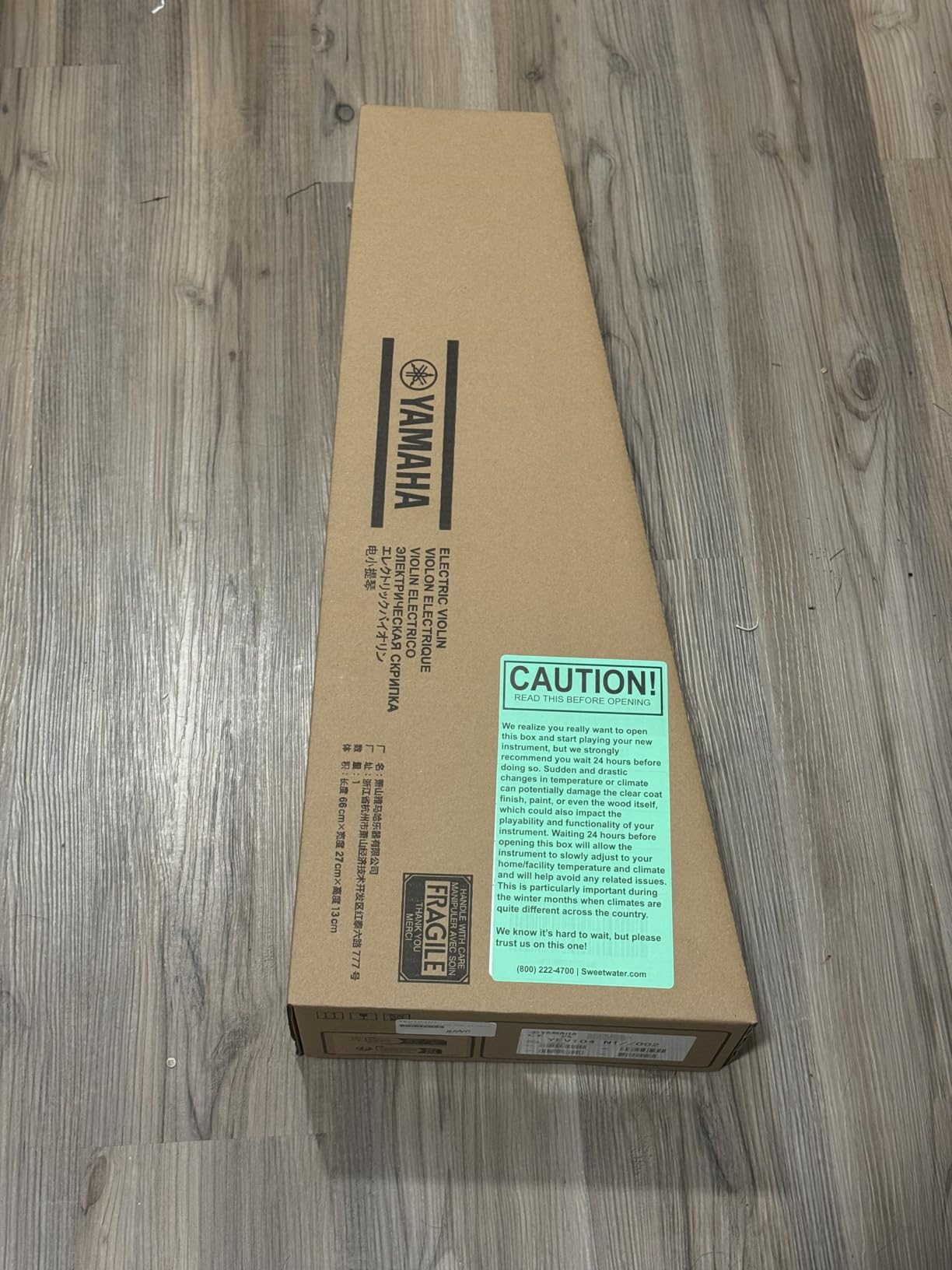 Yamaha YEV104NT Electric Violin customer photo 1