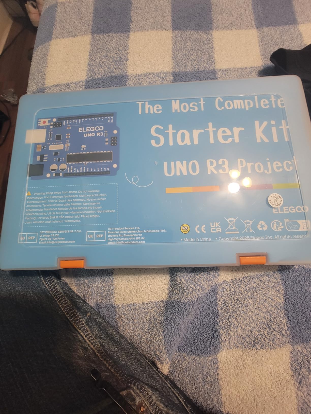 ELEGOO UNO R3 Project Most Complete Starter Kit with Tutorial Compatible with Arduino IDE (200+ Components) customer photo 1