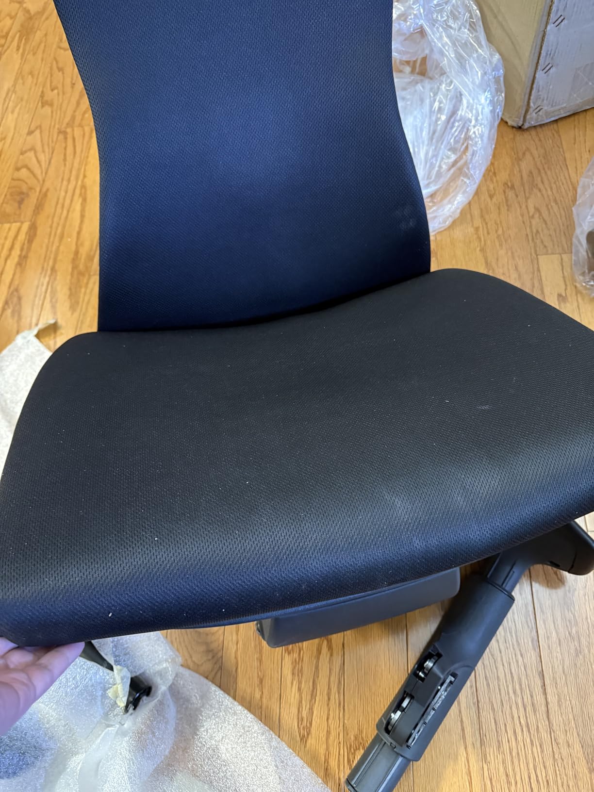 Herman Miller Embody Ergonomic Office Chair | Fully Adjustable Arms and Carpet Casters | Black Rhythm customer photo 2
