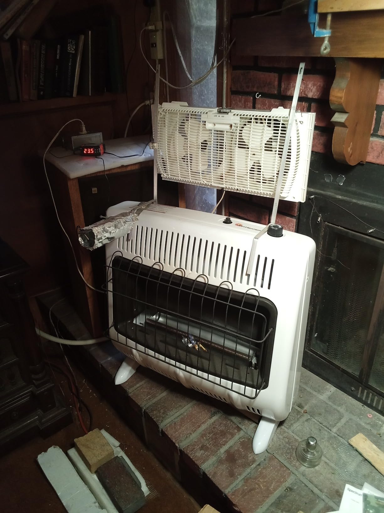 30,000 BTU Vent Free Blue Flame Natural Gas Heater customer photo 1