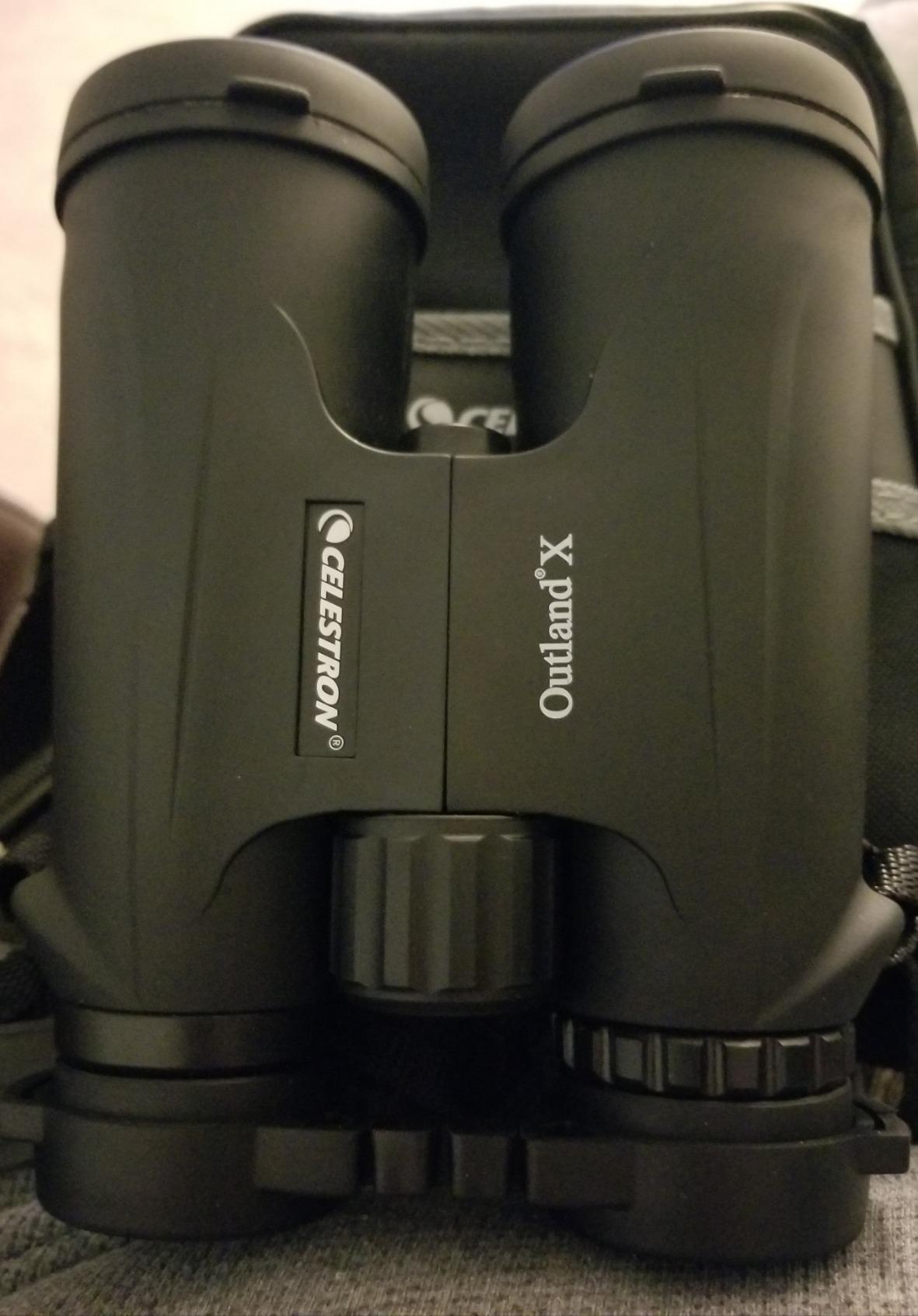 Celestron - Outland X 10x50 Binoculars - Ideal for Birding and Outdoors - 50mm Objective Lenses - 5.6deg Field of View - BaK-4 Prisms - Multi-Coated - Waterproof and Fogproof customer photo 1