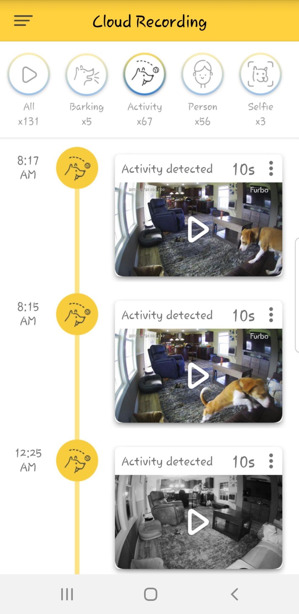 Furbo Dog Camera: Treat Tossing, Full HD Wifi Pet Camera and 2-Way Audio, Designed for Dogs, Compatible with Alexa (As Seen On Ellen) customer photo 2
