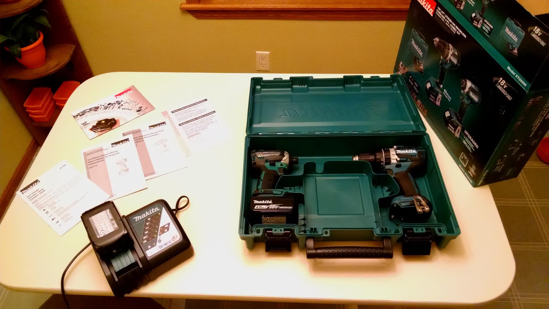 Makita XT269M 18V LXT Lithium-Ion Brushless Cordless 2-Pc. Combo Kit (4.0Ah) customer photo 1