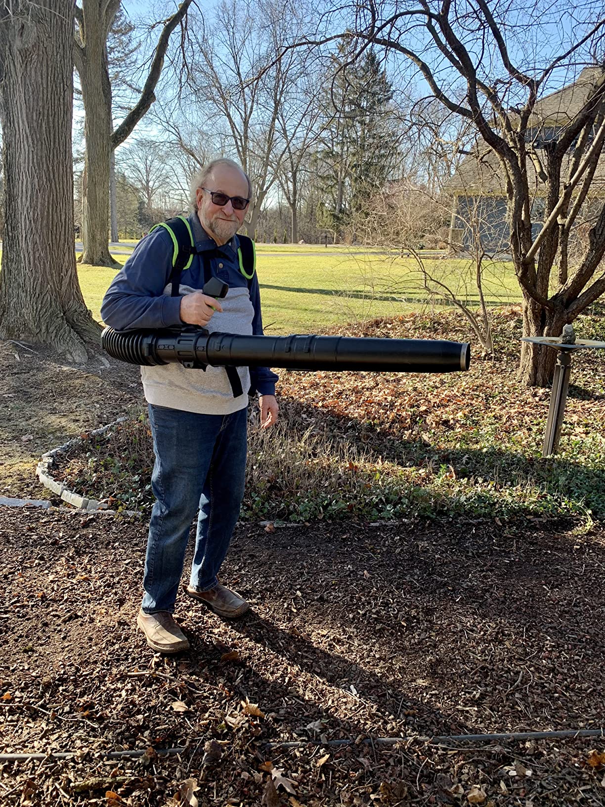 Greenworks 80V (180 MPH / 610 CFM / 75+ Compatible Tools) Cordless Brushless Backpack Blower, Tool Only customer photo 1