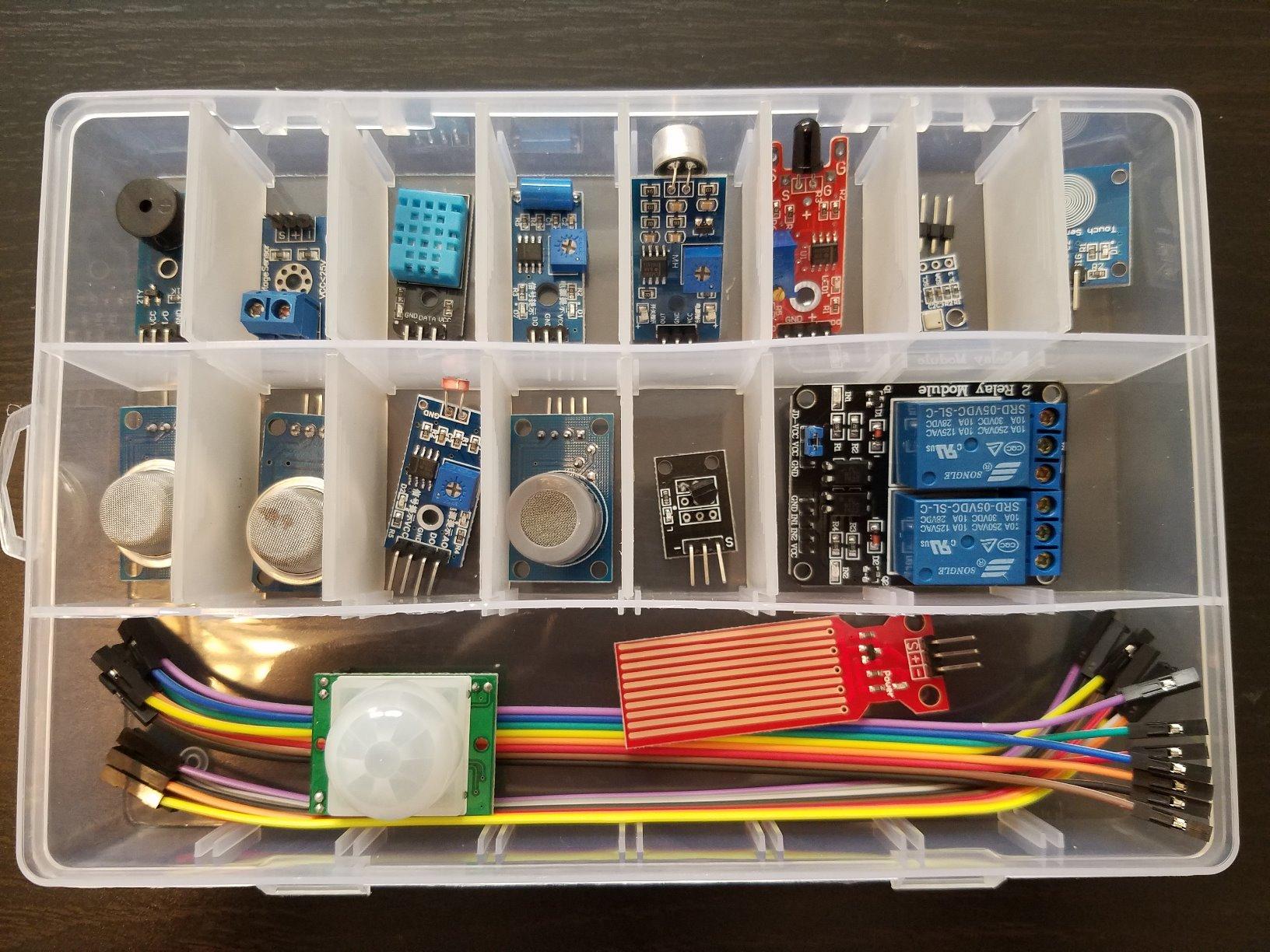 16 in 1 Smart Home Sensor Modules Kit for Arduino Raspberry Pi DIY Professional customer photo 1