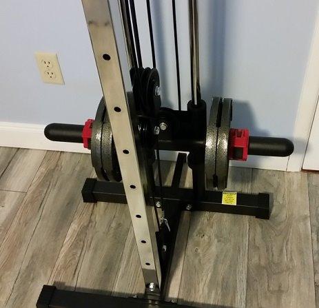 Valor Fitness Wall Mounted Cable Machine, Dual Adjustable Pulley System with 16 Height Positions, Space-Saving Home Gym Strength Training Equipment customer photo 2