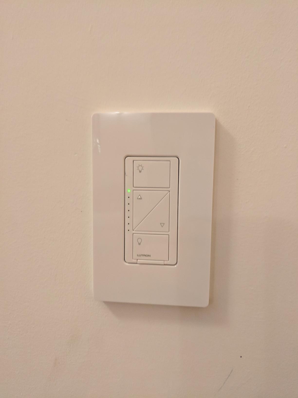 Lutron Caseta Original Smart Dimmer Switch Kit, 2 Dimmer Switches, 2 Wall Plates, 2 Pico Remotes, and Smart Hub, Works with Alexa, Apple Home, Google Home, 3 Way, 150W, No Neutral, P-BDG-PKG2W-A customer photo 2