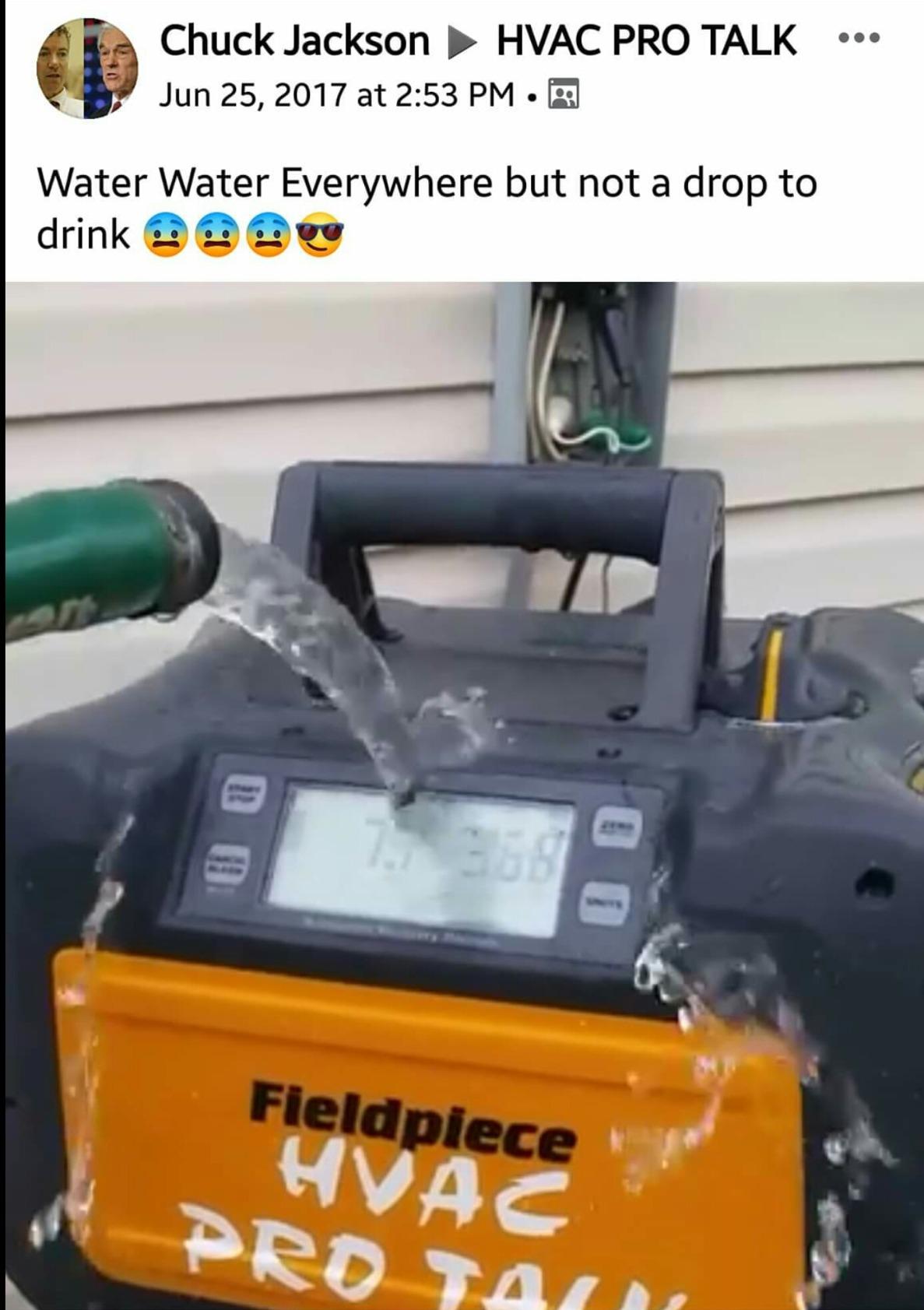 Fieldpiece MR45 Lightweight Digital Refrigerant Recovery Machine - Wide Operating Voltage with Easy Access Ports - A2L Compatible customer photo 1